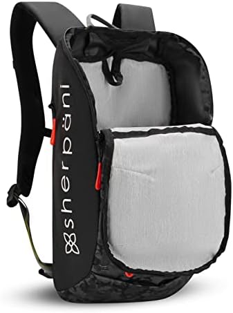 Sherpani Switch, 15L лесен ранец за пешачење за патувања, ранец за хидратација, ранец чанта за жени, Daypack за жени, одговара на