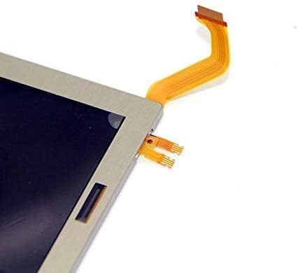 Екранот на екранот на LCD на горниот и долниот дел на долниот дел на долниот дел на Nintend 3DS екранот на Nintend 3DS