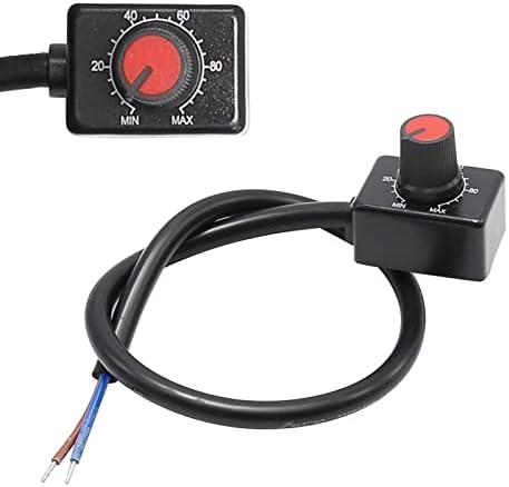 Uoienrt 2 компјутерски копче LED Dimmer, Mini Controller Rotary Switch Pwm Dimming за DC 0/1-10V затемнети LED возачи Електронски