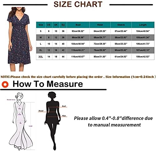 Макси фустани за жени 2023 година, женски обичен шифон печатен фустан со долги ракави со половината со врат со долга ракав