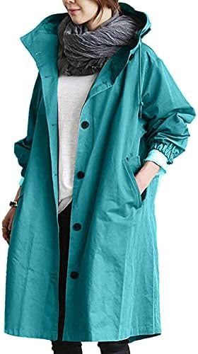 Работа модерна долга ракав палти жени плус големина пролетна копче предната лапела удобна надворешна облека цврст полиестер