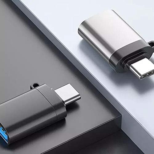 Boxwave Cable Компатибилен со LG Tone Fn7c - USB -C до Portchanger, USB Type -C OTG USB преносен клуч за клучеви за LG тон бесплатно