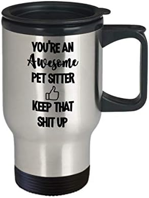Подарок За Чувар На миленичиња За Мажи Ви Благодариме Подарок За Чаша За Патување По Седница За Жени Смешни Сте Прекрасни Шолја Чаши За Кафе