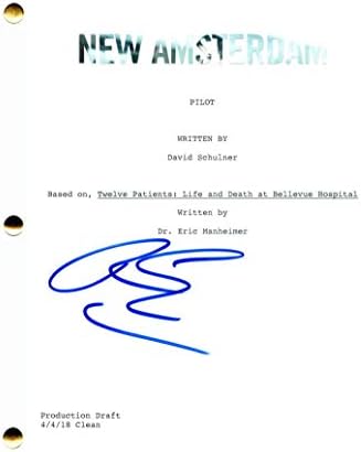 Рајан Еголд потпиша автограм „Нов Амстердам“ целосна пилот -скрипта - Студија на црната листа, 90210