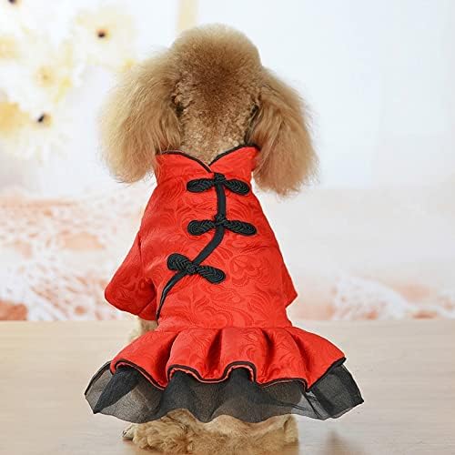 Лепсјгц, домашно милениче фустан, кинески стил костум принцеза облека мачка мачка куче куче облека