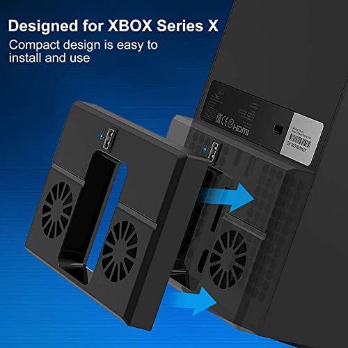 5V USB Надграден Вертикален Вентилатор За Ладење Надворешен Ладилник Додатоци За Xbox Серија X Конзола Додатоци