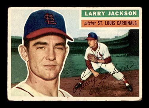 119 Лари Џексон - 1956 Блузи Бел Грб Бејзбол Картички Оценето Г/ВГ - Бејзбол Плочи Автограмирани Гроздобер Картички