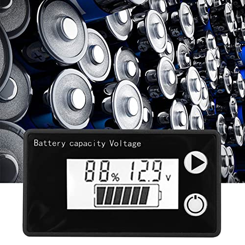 LCD 12V Индикатор за капацитет на батеријата Тестер Литиум батерија чувствителен монитор Дигитален дисплеј волтметар морски RV батерија Индикатор за напојување на ба