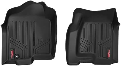 Груби душеци на предниот дел на кантри за 99-06 Chevy/GMC 1500 | 01-04 2500-М-2991, црно