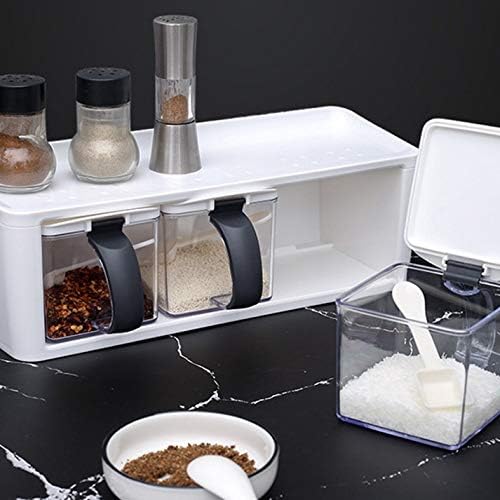 N/A сол монозодиум глутамат за сезонски кутии Интегрирана мулти-мрежна солска зачинета кутија тегла кујна зачинети кутии за сместување на кутија