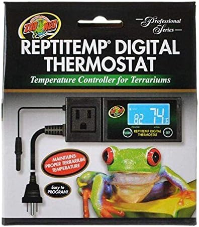 Зоолошка градина Med Reptitemp RT-600 Digital Thermostat Controller, црна боја