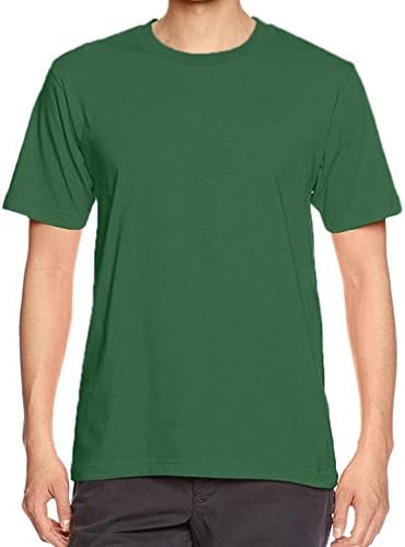 Realdo маица и за мажи и за жени со 3-пакувања класични вклопуваат кратки ракави, спортски кошули со цврста боја меки врвови на мета