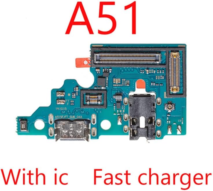 GJCC 1PCS USB Mic Dock Connector Port Mobile Tople Tail Plug Calger Charging Flex Flex Flex for Galaxy A01 A10S A20SF A20S A21S A30 A31 A50 A70
