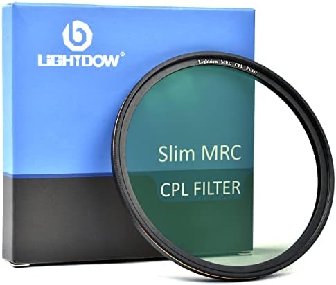 Lightdow MRC Circular Polarizer CPL Flent Filter Schott Optical Glass Ultra Thin Slim со мулти-обложени кружни поларизирачки филтри