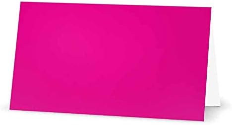 Fuchsia Hot Pink Place Cards - Снабдување за настани за канцелариски материјал