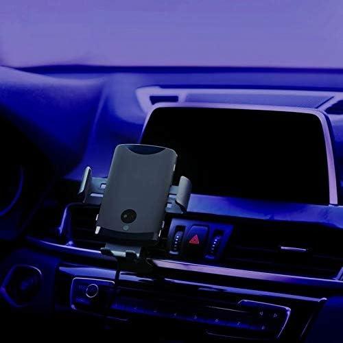 LMMDDP Брз сензор за полнач за автомобили Автоматски прицврстувач за мобилен телефон за држач за мобилен телефон Универзална климатизација за