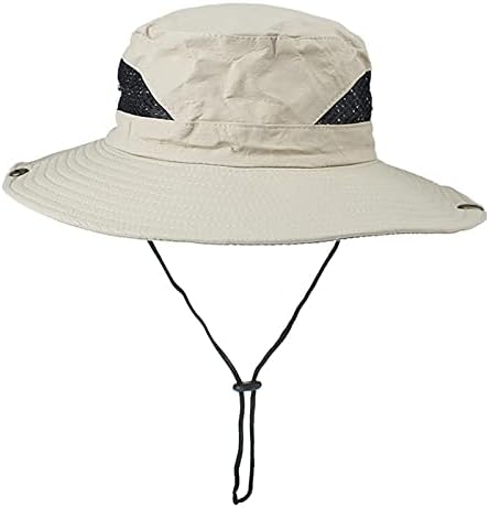 Ukkd на отворено мажи капи за риболов капа, цврста боја, широко распространетоста анти-УВ плажа Сонце капачиња жени корпа капа лето