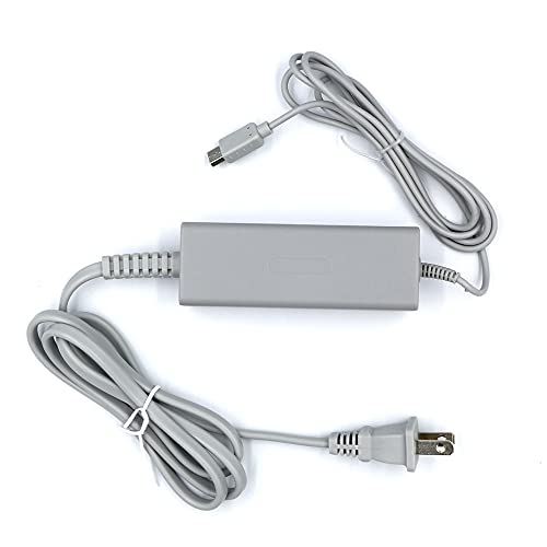 Charger YourGame за Wii U GamePad, лесен и преносен -Адаптер за напојување на далечински контролер за напојување за Nintendo Wii U GamePad