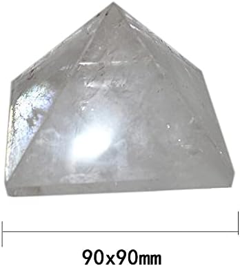 SDLSH ORGONE PYRAMID Quartz Crystal Energy Generator комплет бел кристал пирамиди позитивен генератор на енергија оргонит кристал за медитација