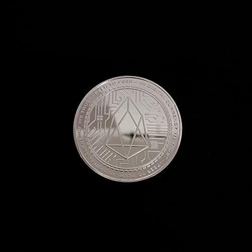 2 парчиња комеморативна монета злато-позлатена сребрена монета EOS Grapefruit Coin Virtual Cryptocurrency 2021 Ограничено издание Колекција