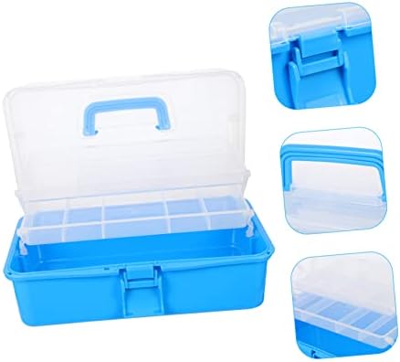 Stobok три слоеви кутија за складирање на алатки за алатки за алатки за складирање на алатки