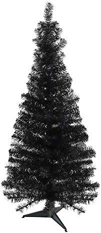 4 'x 24 Тенок црна лимба вештачка новогодишна елка - Unlit