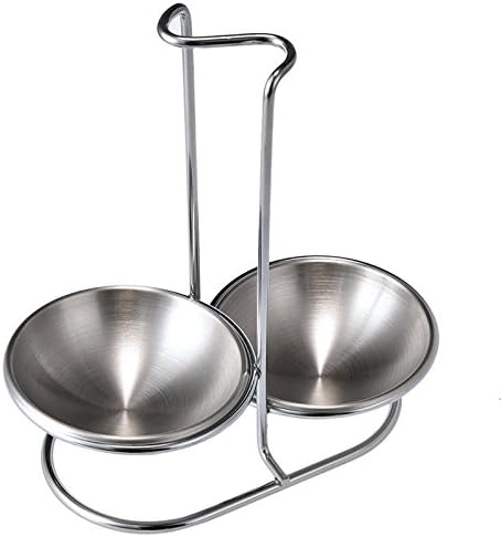 Okokmall Us-Не'рѓосувачки кујнски алатка за тава за таен сад за капакот на капакот за готвење за готвење лажица држач за лажица
