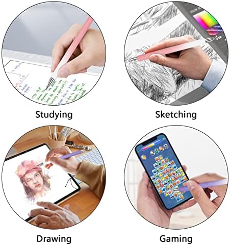 Пенкало за стилови за iPad, универзални екрани на допир, пенкала со висока чувствителност и моливчиња со влакна, компатибилни со