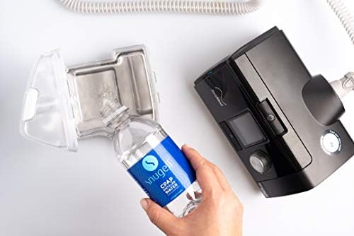 Дестилирана вода за овлажнителци на CPAP од страна на Snugell ™ | 12 шише пакет 12oz H20 | Пријателски за патувања | 12oz H2O | Направено