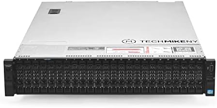 Серверот TechMikeny 2x E5-2680V2 2.80GHz 20-јадрен 64 GB H710P PowerEdge R720XD