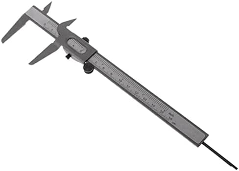 Верние Калипер 6 0-160мм мерење на металот за мерење на металот од не'рѓосувачки челик метал