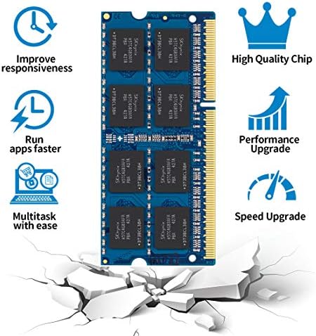 8 GB DDR3L-1600 SODIMM 16 GB комплет PC3L-12800S DDR3 1600MHz 2RX8 1.35V Двојна ранг RAM меморија за лаптоп