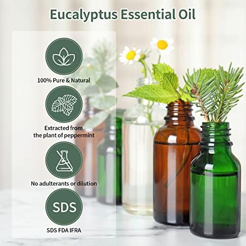 Еукалиптус есенцијално масло органски растителни чисти и природни есенцијални масла за еукалиптус за дифузери, кожа, масажа,