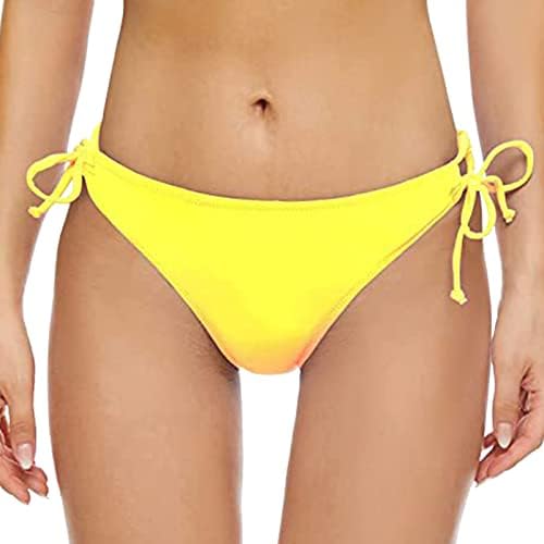 Пливање шорцеви за жени со високи половини жени гроздобер печати со низок половината бразилско бикини дното на пливање брифинзи плажа за плажа