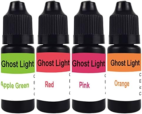 Ghost Light UV смола 7 сјај во темна боја опции бои УВ смола Одлично за правење светлечки муви, жаришта, точки на активирање,