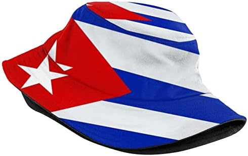Куба знаме корпа капа за мажи жени мода пакувачки кубански сонце капи на отворено рибар капа капа