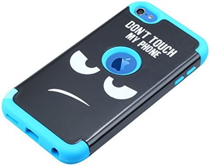 ipod touch 7 case, ipod touch 6 -та генерација кутија, Savyou 3 во 1 комбо хибриден удар отпорен на шок -отпорен на куќиште заштитен за iPod