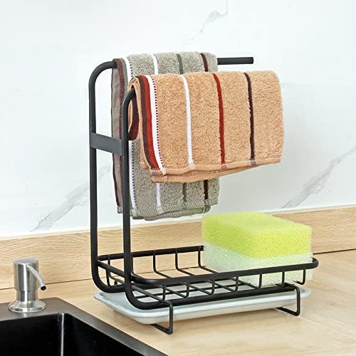 Дебела партала решетката кујна wallид виси решетката за решетката за санитација на сунѓер за складирање на садови за садови за сад