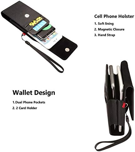 Телефонска торбичка за торбички за мобилни телефони, компатибилен со Samsung Galaxy S20, S20 5G, Note10, A41A51, M21S, F41,