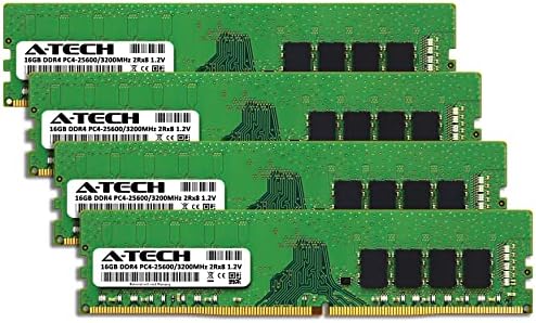 A-Tech 64 GB комплет RAM меморија за Acer Aspire TC-1150 | DDR4 3200MHz PC4-25600 DIMM 288-PIN Не-ECC UDIMM Надградба на меморијата