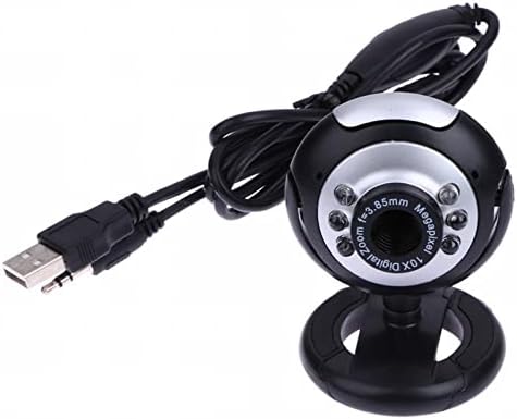 USB 50.0 M 6 LED Камера Со Веб Камера Со Вграден Микрофон За Лаптоп Десктоп КОМПЈУТЕР Ролетни