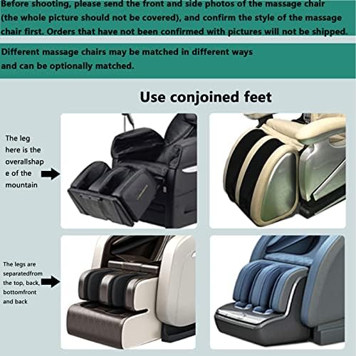 GICDWJH Електрична маса за масажа за масажа, Универзален стол за масажа за столче за прашина не е лесно да се намали еластичниот материјал електричен