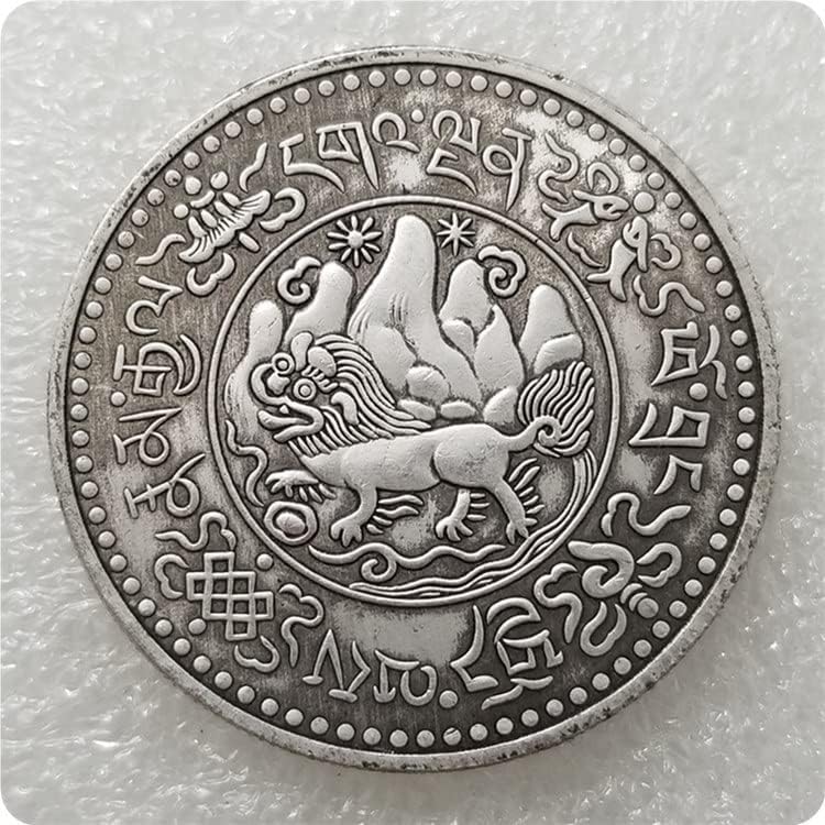 Антички Занаети Комеморативна Монета Месинг Сребрена Обложена На Возраст Од Сребро Долар 0145