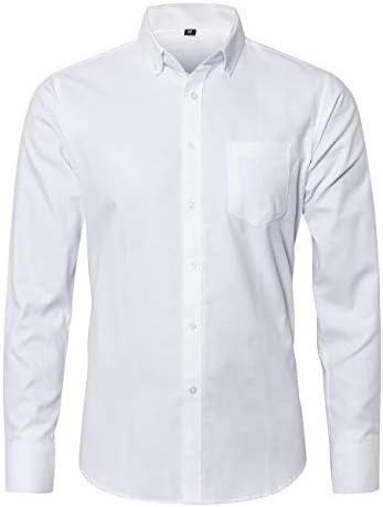 Диофонд Оксфорд кошули за мажи памучни масти копче надолу кошули