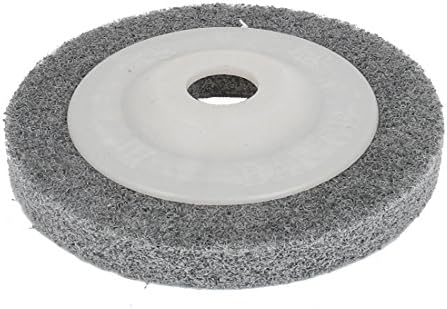 Аексит 15мм носат абразивни тркала и дискови 100мм дианон најлонски влакна тркала Абразивно полирање на дискови за тампони, сиво бело