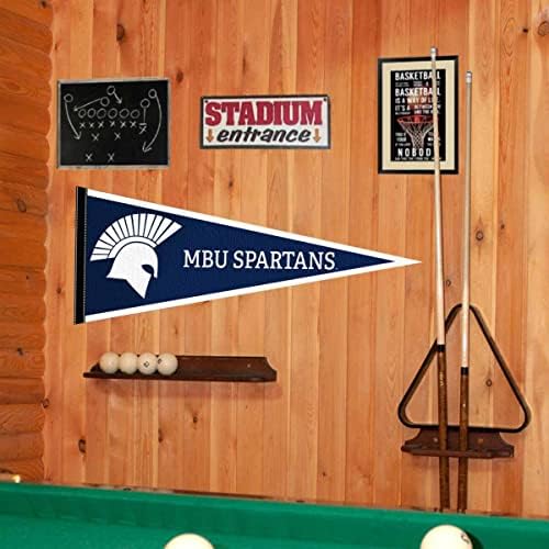 College Flags & Banerns Co. Missouri Baptist Spartans Pennant