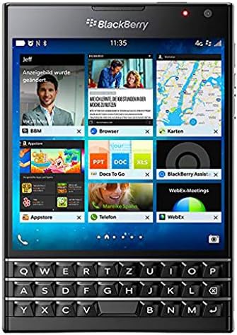Пасошот на BlackBerry со Qwertz Keypad - 32 GB 4,5 Инч Фабриката Отклучен 4G/LTE паметен телефон - Меѓународна верзија