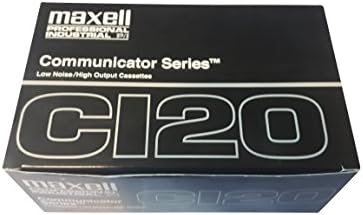 Максични професионални индустриски комуникациски серии C120 Ленти за аудио касети - случај од 10
