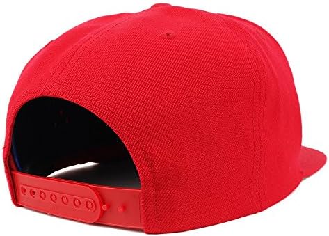 Трендовски продавница за облека број 12 извезена капаче за бејзбол со Snapback Flatbill