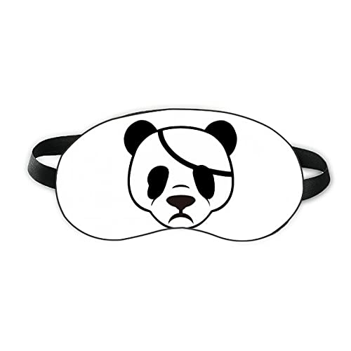 Лице панда безмилосно залепено спиење за очи за очи мека ноќно слепење на сенка на сенка